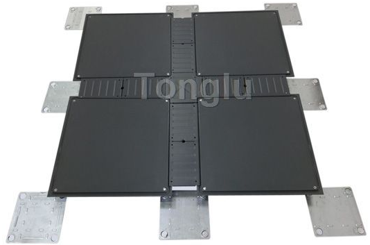 All Steel buckle groove network floor